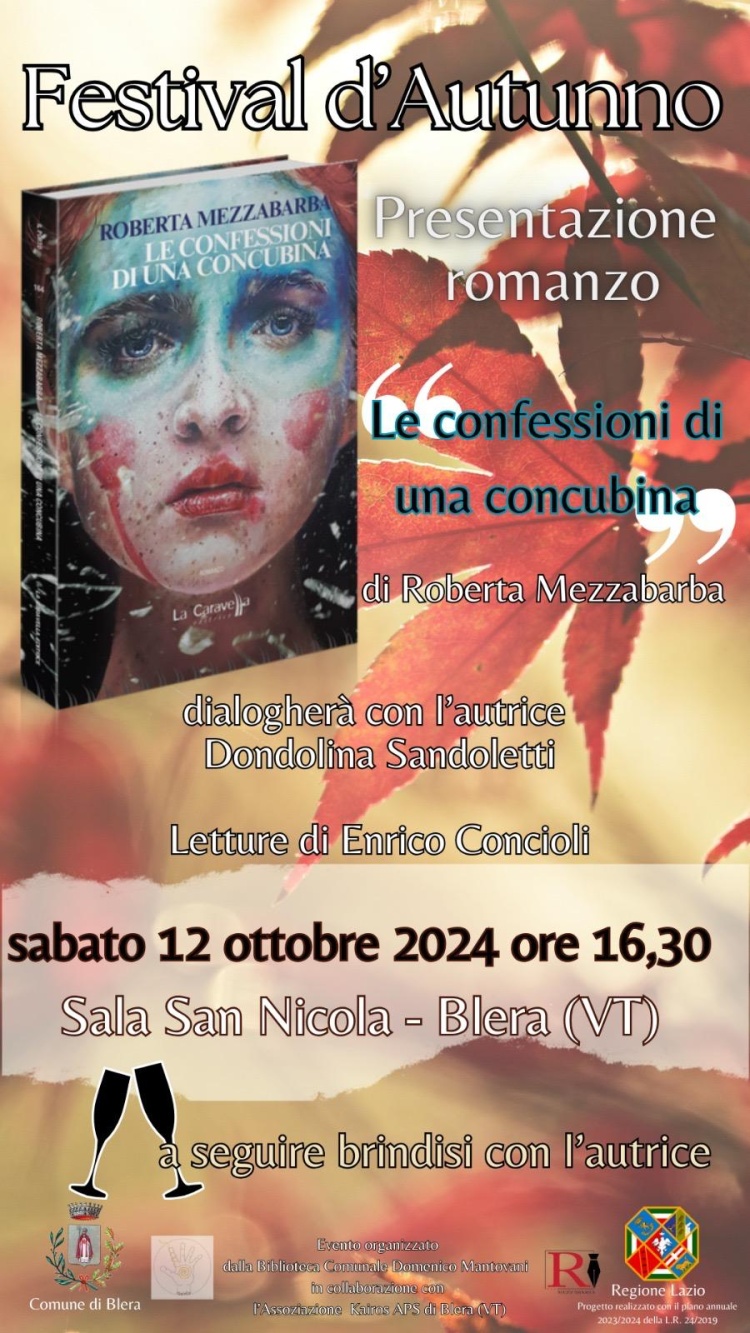 FESTIVAL D'AUTUNNO - Presentazione romanzo